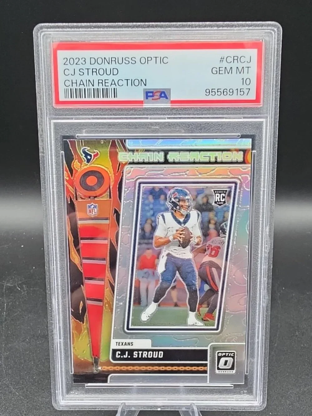 2023 Panini Donruss Optic - Chain Reaction C.J. Stroud #CR-CJ (RC)